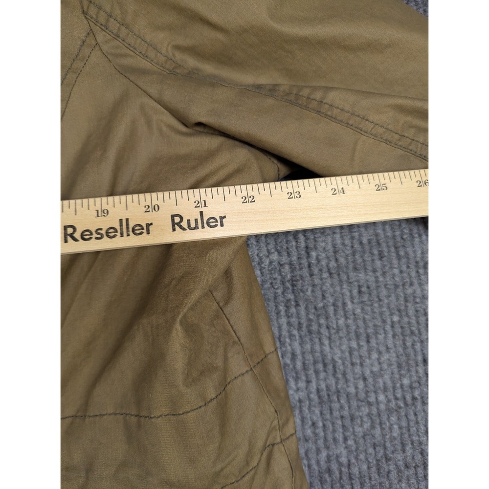 LL Bean x British Millerain Waxed Cotton Field Jacket Women's Size XL Tan Chore - Picture 7 of 8